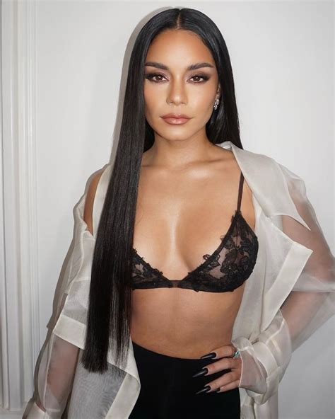 Vanessa Hudgens Bares Her Nipples In Custom Lace Bra