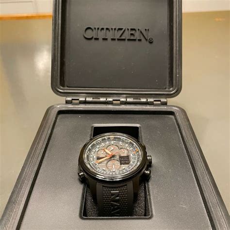 Citizen Eco Drive Promaster Navihawk A T Chrono Atomic Mens Watch