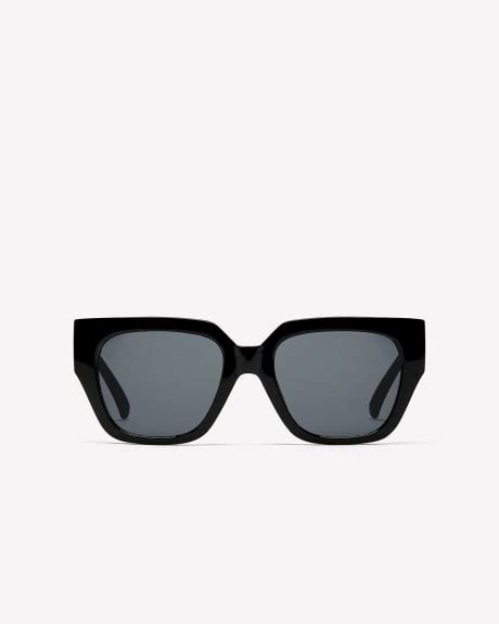 Black Fancy Temple Sunglasses Penningtons