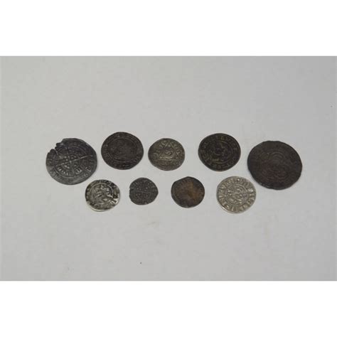 A Collection Of Hammered Coins And Jettons Including Henry VII Groat