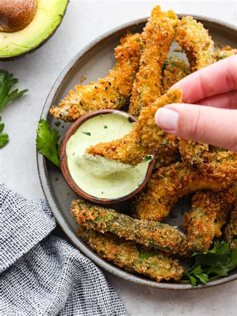 Crispy Garlic Baked Avocado Fries The Recipe Critic