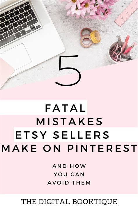 How To Avoid These Common Pinterest Mistakes As An Etsy Seller Etsy