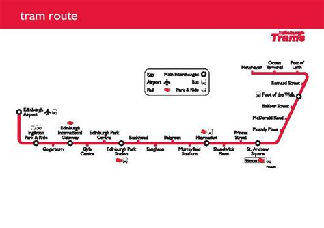 Edinburgh Trams Fact Sheet