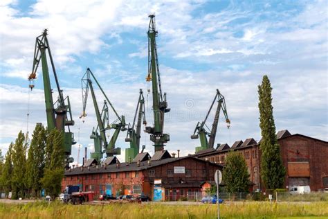 Entrance To Gdansk Shipyard Stock Photos Free Royalty Free Stock