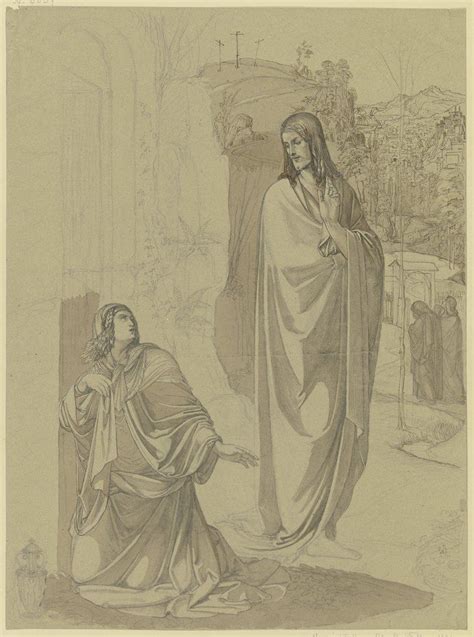 Der Auferstandene Christus Erscheint Maria Magdalena By Ferdinand