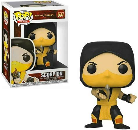 Funko POP! Games Mortal Kombat Scorpion (Classic) - LJ Shop ...