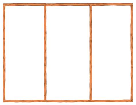printable blank brochure template   word printable templates