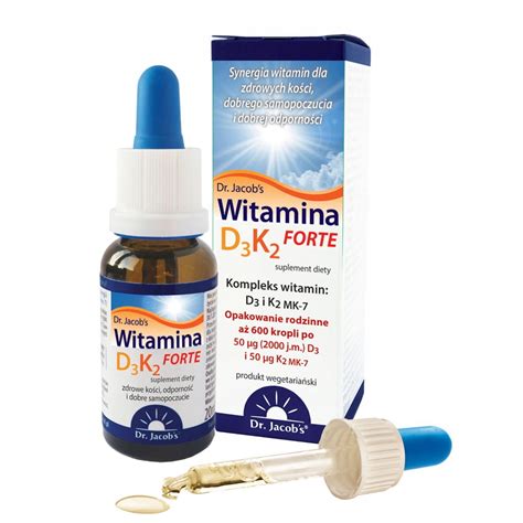 Dr Jacobs Witamina D K Mk Forte Krople Gratis Allegro Pl