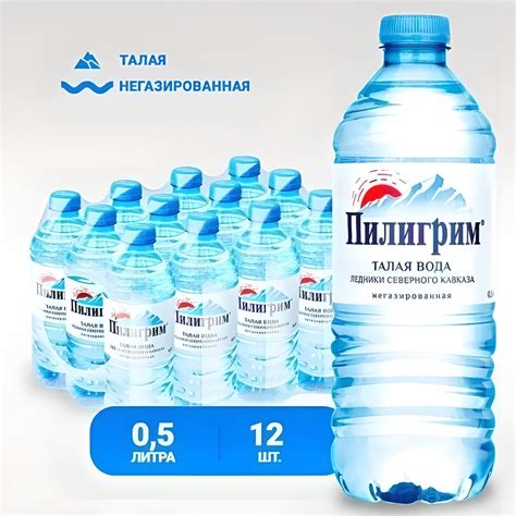 Пилигрим Вода Питьевая Негазированная 500мл. 12шт - купить с доставкой ...