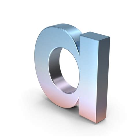 Lowercase Letter A 3D, Incl. letter & language - Envato 