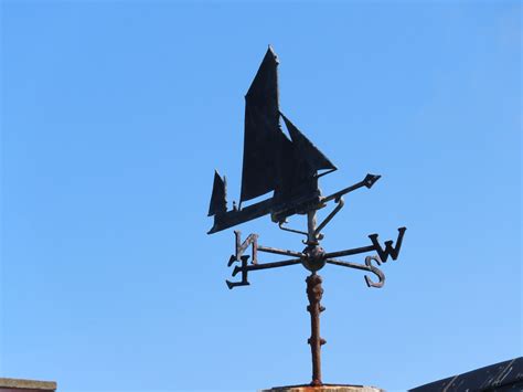 Aberaeron Weather Vane Terracotta Buff Flickr