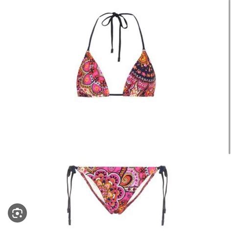 Zimmermann Fiesta Mini Tri Bikini Size Au Depop