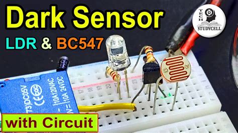 How To Make Motion Sensor Light Switch On Breadboard Automatic On Off