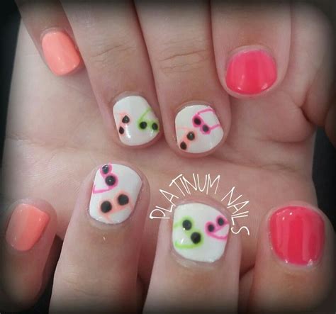 Appropriate Nails for summer.. great pic from my girl Gelish Nails ...