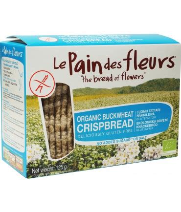 Crispbread Buckwheat No Sugar Salt Gluten Free Le Pain Co G