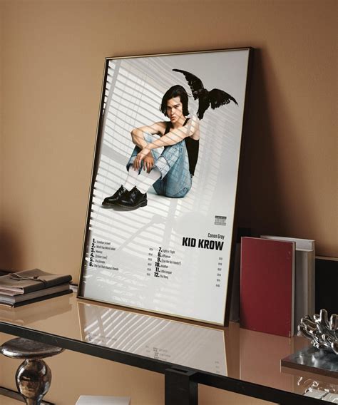 Conan Gray Kid Krow Album Cover Poster Music Poster Home - Etsy