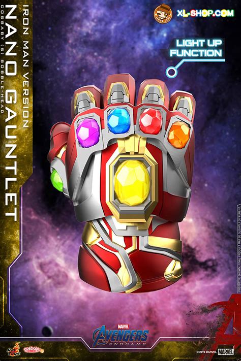 Hot Toys Cosb Avengers Endgame Nano Gauntlet Iron Man Version