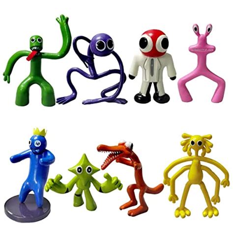 POPRORE 8PCS Rainbow Friends Toys Rainbow Friends Action Figures Toys ...