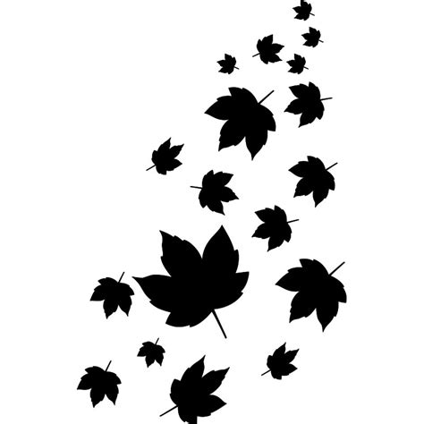 Sticker feuilles d érable Stickers STICKERS NATURE Feuilles