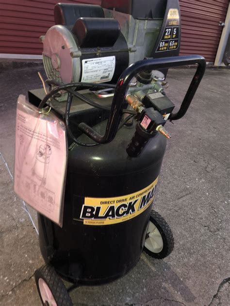 Coleman Powermate Black Max Gallon Hp Direct Drive Air Compressor