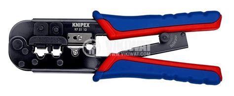 Клещи KNP.975110 за кербоване на LAN букси RJ45 RJ12 RJ11