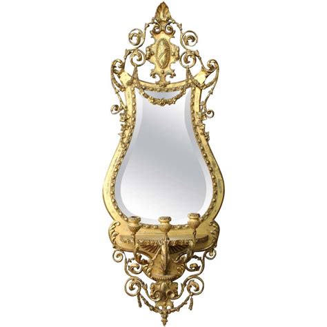 Bradley And Hubbard Victorian Aesthetic Movement Mirror Candlabra At