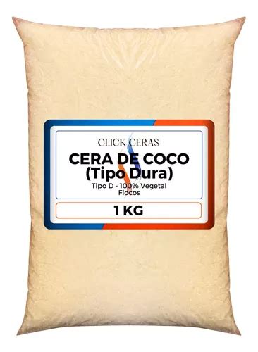 Cera De Coco Tipo Dura Kg Ponto Quimica P Velas Em Moldes Mercadolivre