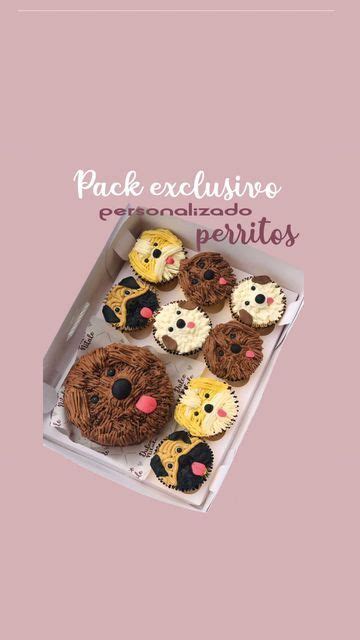 Cupcakes Dulce Nitale On Instagram Pack Cumplea Ero Modo Perruno