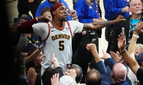 Kentavious Caldwell Pope Celebrates Winning Nba Finals