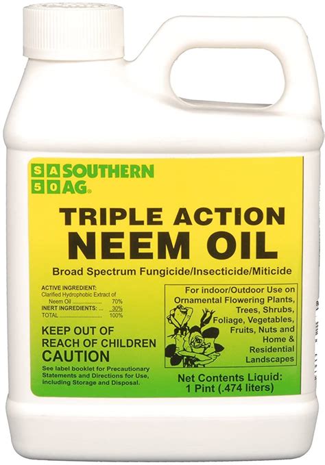 Amazon Southern Ag 08722 Triple Action Neem Oil Fungicide