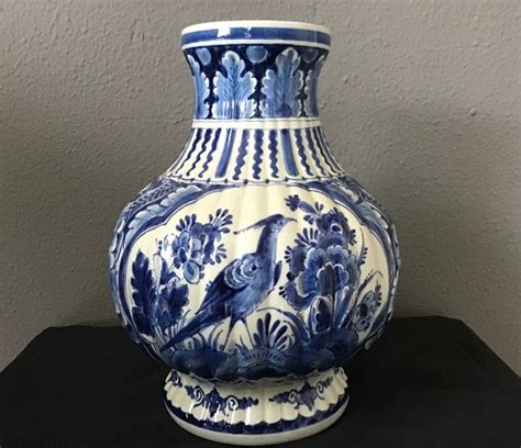 De Porceleyne Fles Delft Vase Earthenware Catawiki