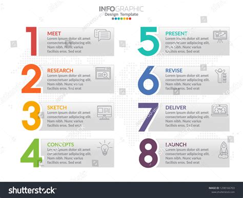 Timeline Infographic Design Vector Marketing Icons Stock Vector ...