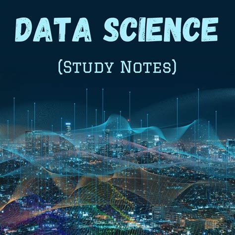 Introduction To Data Science Handwritten Study Notes Pdf Cse It