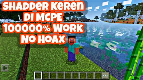 Cara Pasang Shadder Di Minecraft MCPE Yang Keren Di Versi 1 20 YouTube