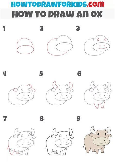 How To Draw Oxen - Buildingrelationship21