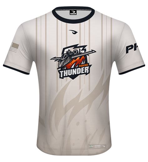 Phoenix Thunder Jersey Raven GG Esports Apparel Design Production