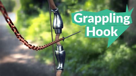 Building A Bow And Arrow Grappling Hook From Scratch Youtube