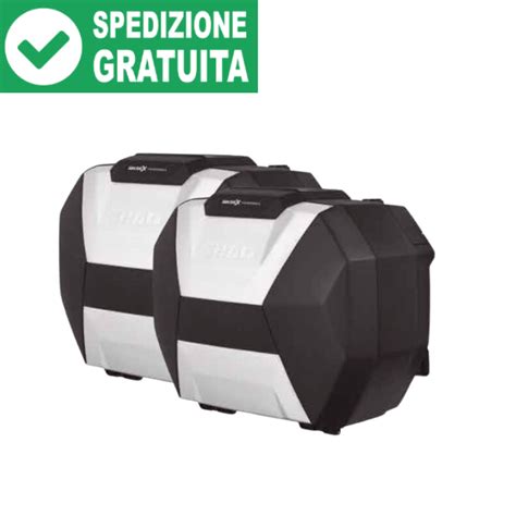 Shad SH38X Valigie Moto Laterali Espandibili