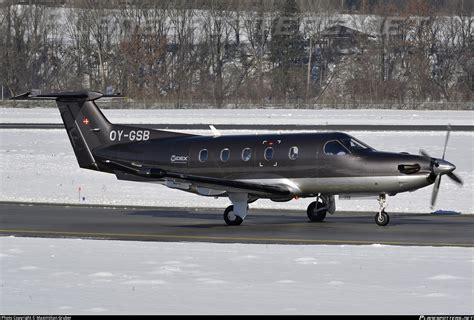 OY GSB Widex AS Pilatus PC 12 47 Photo By Maximilian Gruber ID 655637