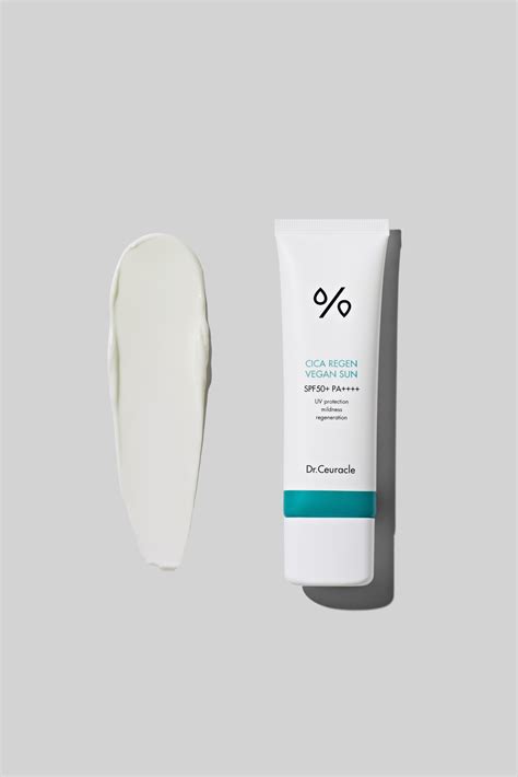 Набір сонцезахисних кремів з центелою Dr.Ceuracle Cica Regen Vegun Sun ...