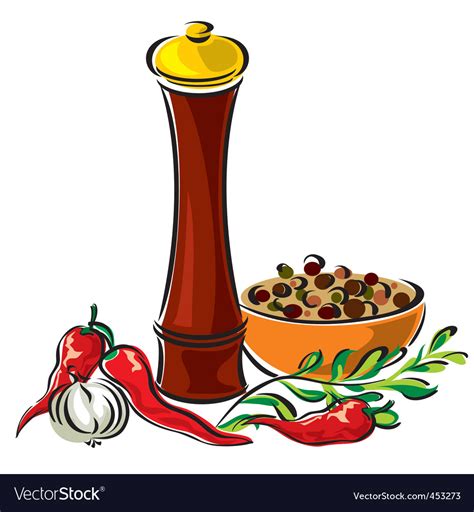 Spices Royalty Free Vector Image - VectorStock