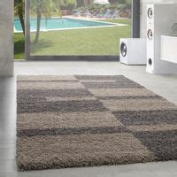 Tapis De Salon Shaggy Haute Pile Life Gris X Cm