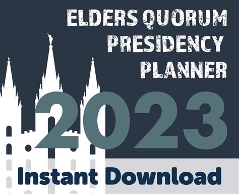 Elders Quorum Lesson Schedule 2024 Mady Sophey