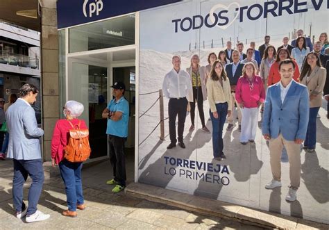 El Pp De Torrevieja Abre Su Sede De Campa A En La Calle Orihuela La