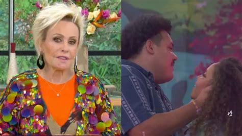 Ana Maria Braga Quebra O Sil Ncio E Comenta Intera O De Lucas