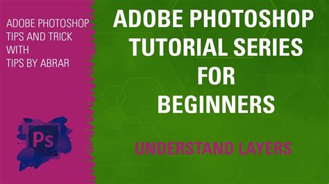 Working With Layers In Adobe Photoshop Cc Tutorial For Beginners Youtube