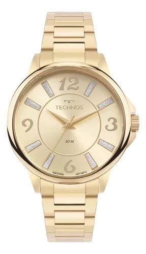 Reloj Technos Trend Gold Para Mujer Myc D Mercadolibre