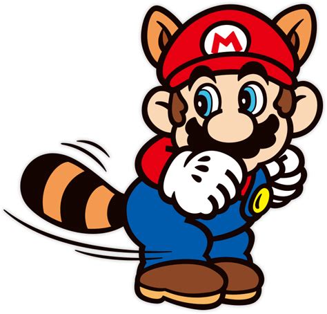 File Smb3 Raccoon Mario Artwork 3 F40a Png Super Mario Wiki The