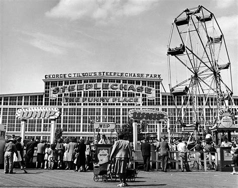 Coney Island Amusement Park by Ed Clark