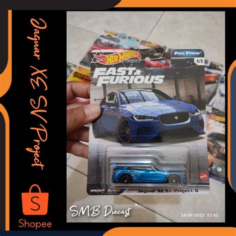 Jual HOT WHEELS JAGUAR XE SV PROJECT FAST FURIOUS PREMIUM Shopee Indonesia